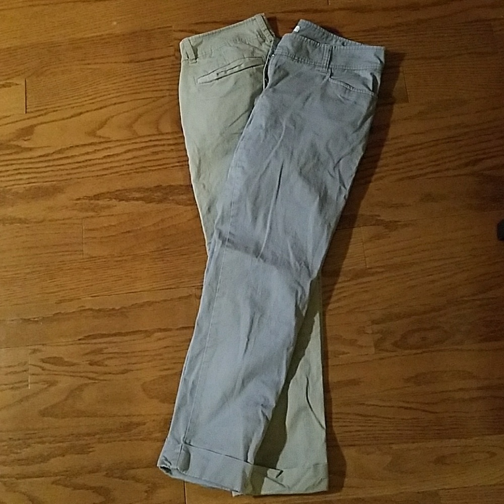 Cropped pants new York & co sz 2